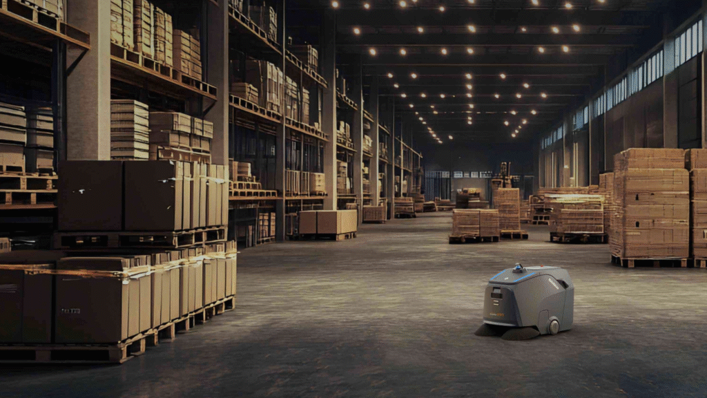 Beetle schoonmaakrobot van AIW